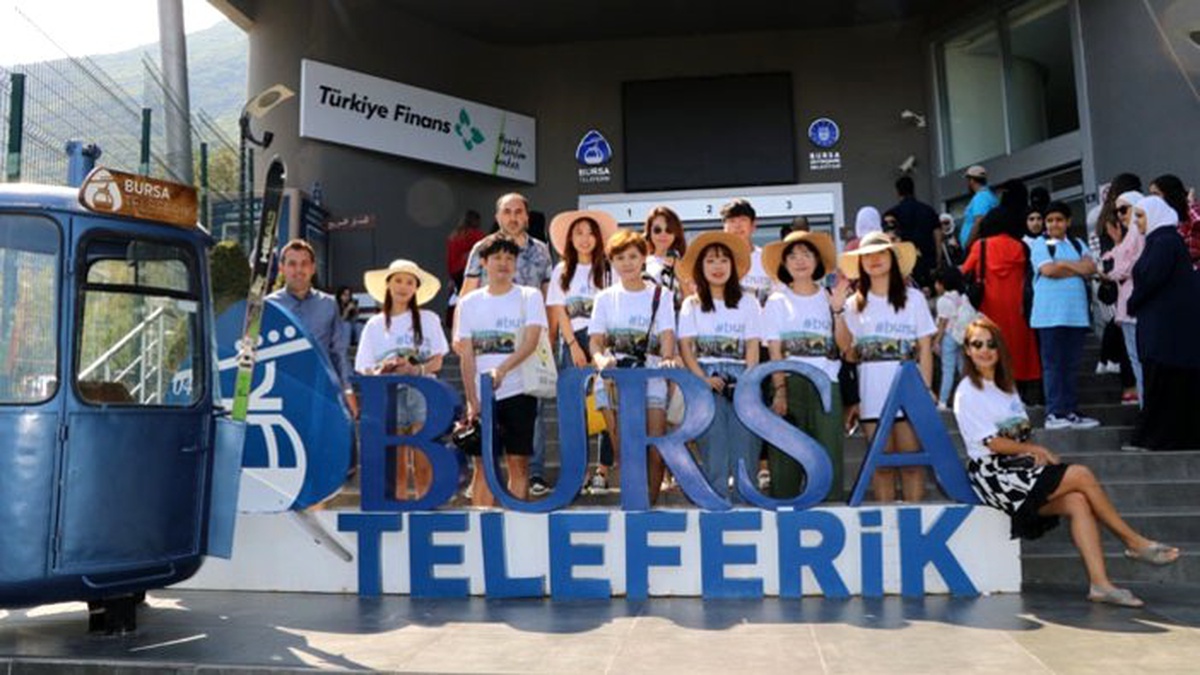 Bursa, Güney Koreli sosyal medya fenomenlerini ağırladı