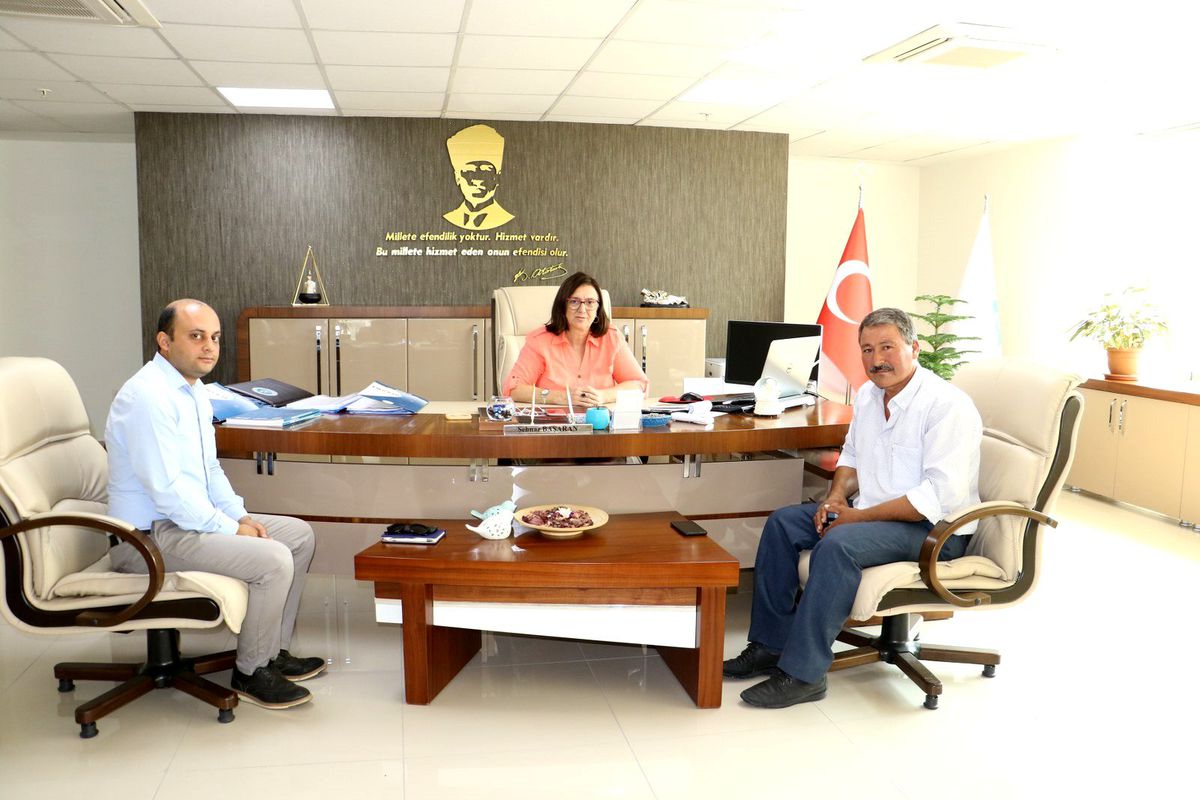Genel Müdür Başaran\'a Güvendik\'ten ziyaret