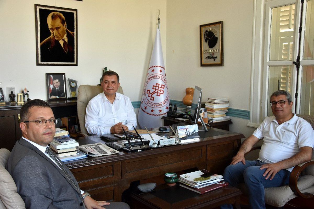 Genel Müdür Yardımcısı Arslan\'dan nezaket ziyareti