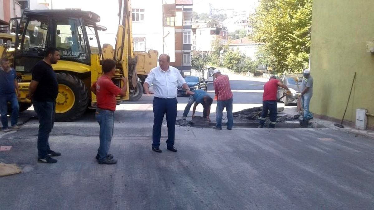 Gülüç Belediyesi selin yaralarını sarıyor