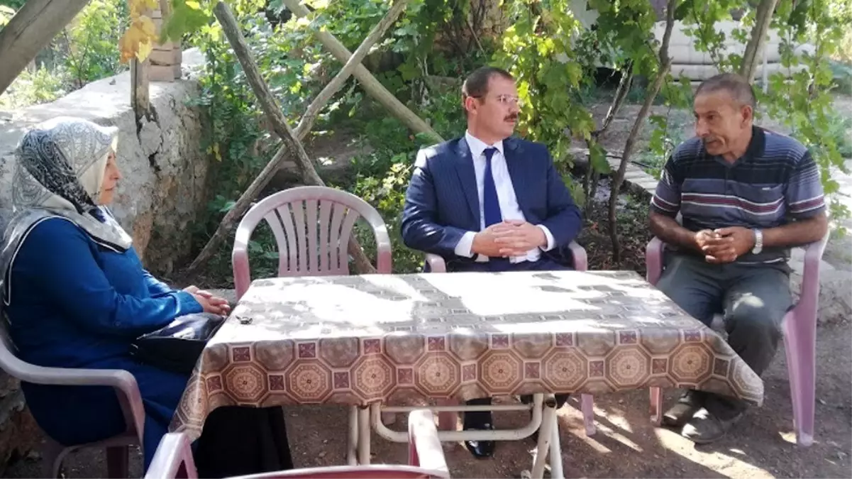 Kaymakam Erdemir: "Devlet, şehit ailelerimizin her zaman yanında"