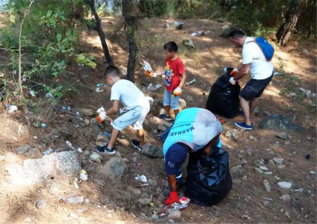 Marmarisli çocuklar çevre kirliliğine el koydu!