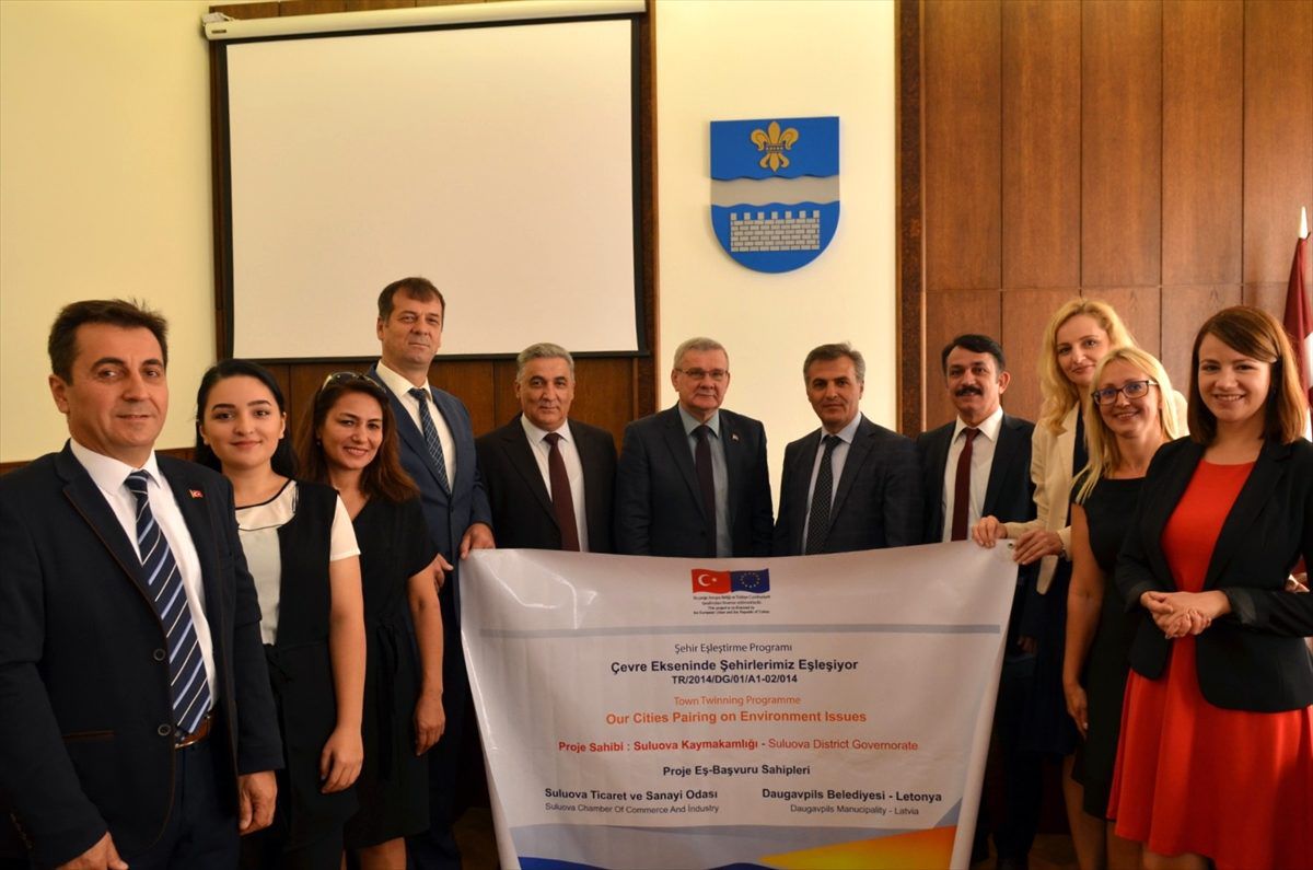 Suluova ile Daugavpils "kardeş şehir" oldu