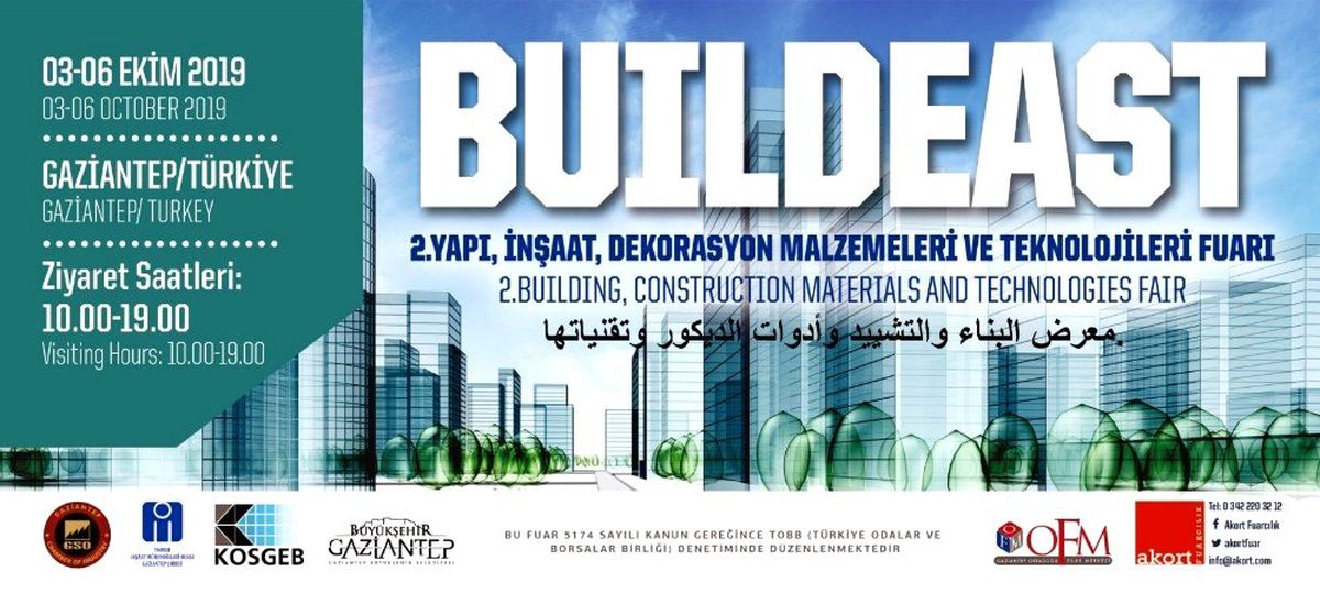 Türkiye ve Ortadoğu yapı sektörü Gaziantep\'te buluşuyor