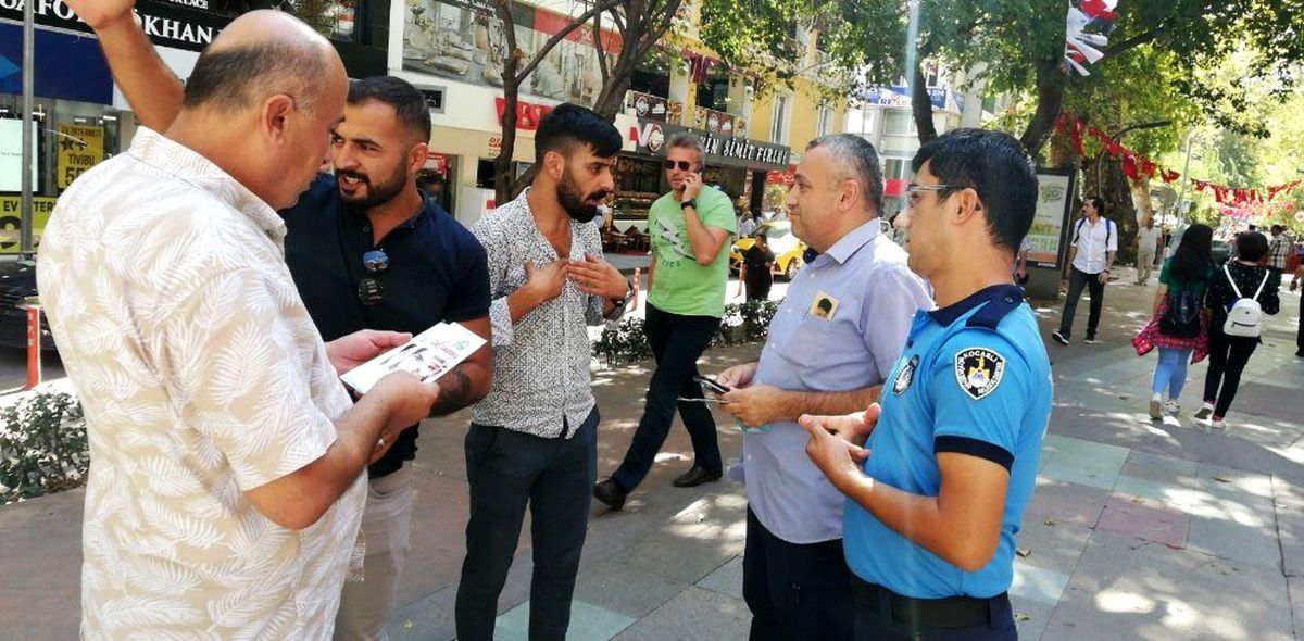 Yürüyüş Yolu\'nda huzur denetimi