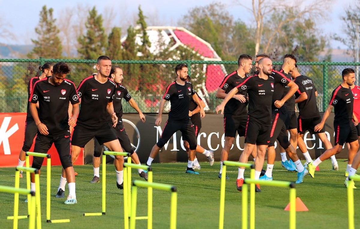A Milli Takım, hazırlıklarını sürdürdü