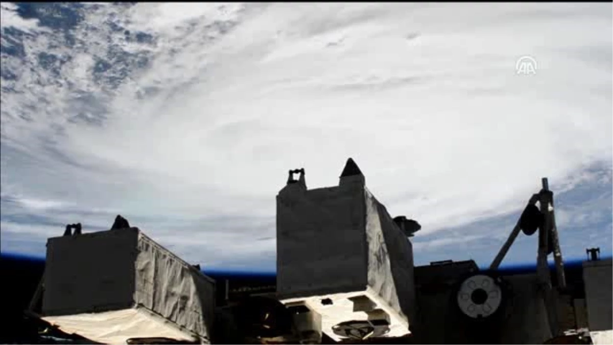 ABD\'ye doğru ilerleyen Dorian Kasırgası uzaydan görüntülendi