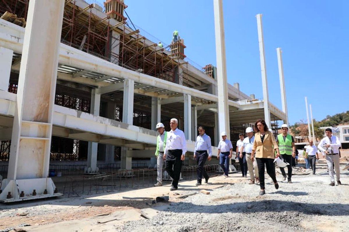 Başkan Gürün yatırımları yerinde inceledi