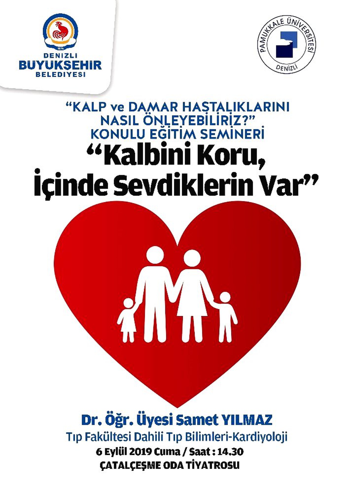 Denizli\'de kalp sağlığı konulu seminer düzenlenecek