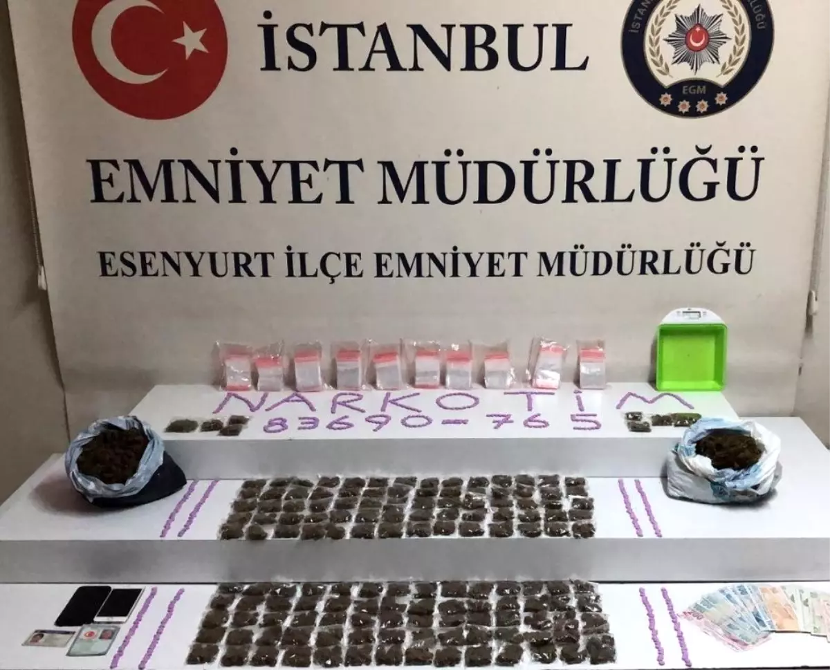 Esenyurt\'ta uyuşturucu operasyonu: 2 kişi tutuklandı