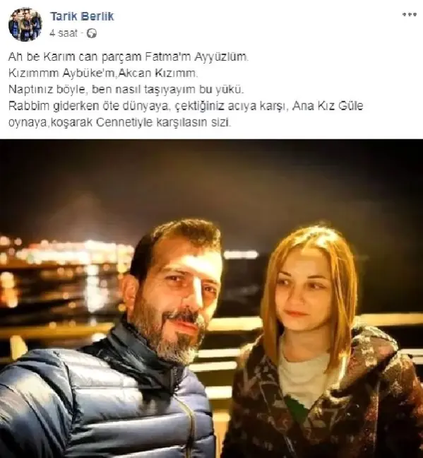 İntihar eden fatma ve bebeği aybüke için duygusal paylaşım Son Dakika