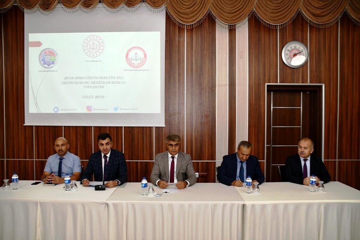 Karabük\'te "Eğitim Kurumları Müdürler Kurulu" toplantısı