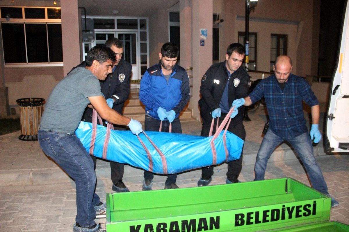 Karaman\'da merdiven boşluğuna düşen şahıs öldü