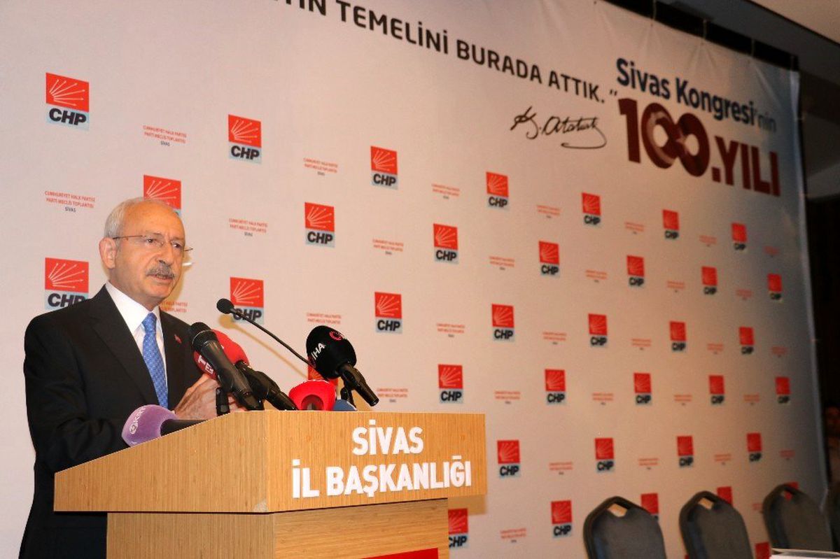 Kılıçdaroğlu Sivas\'ta gerçekleştirilen PM toplantısında konuştu