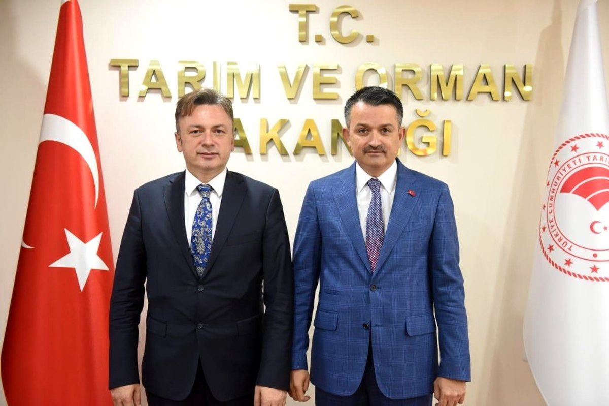 Rektör Şenocak\'tan Bakanlar Pakdemirli ve Gül\'e ziyaret