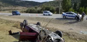 Tavşanlı'da trafik kazası: 2 yaralı