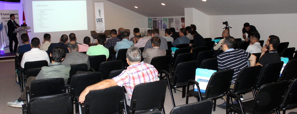 2. Uluslarası Endoskopik Omurga Cerrahisi kurs düzenlendi