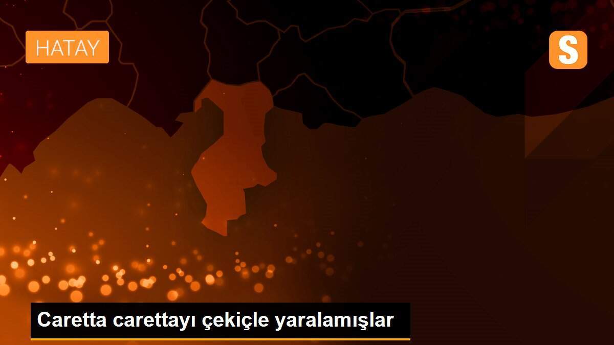 Caretta carettayı çekiçle yaralamışlar