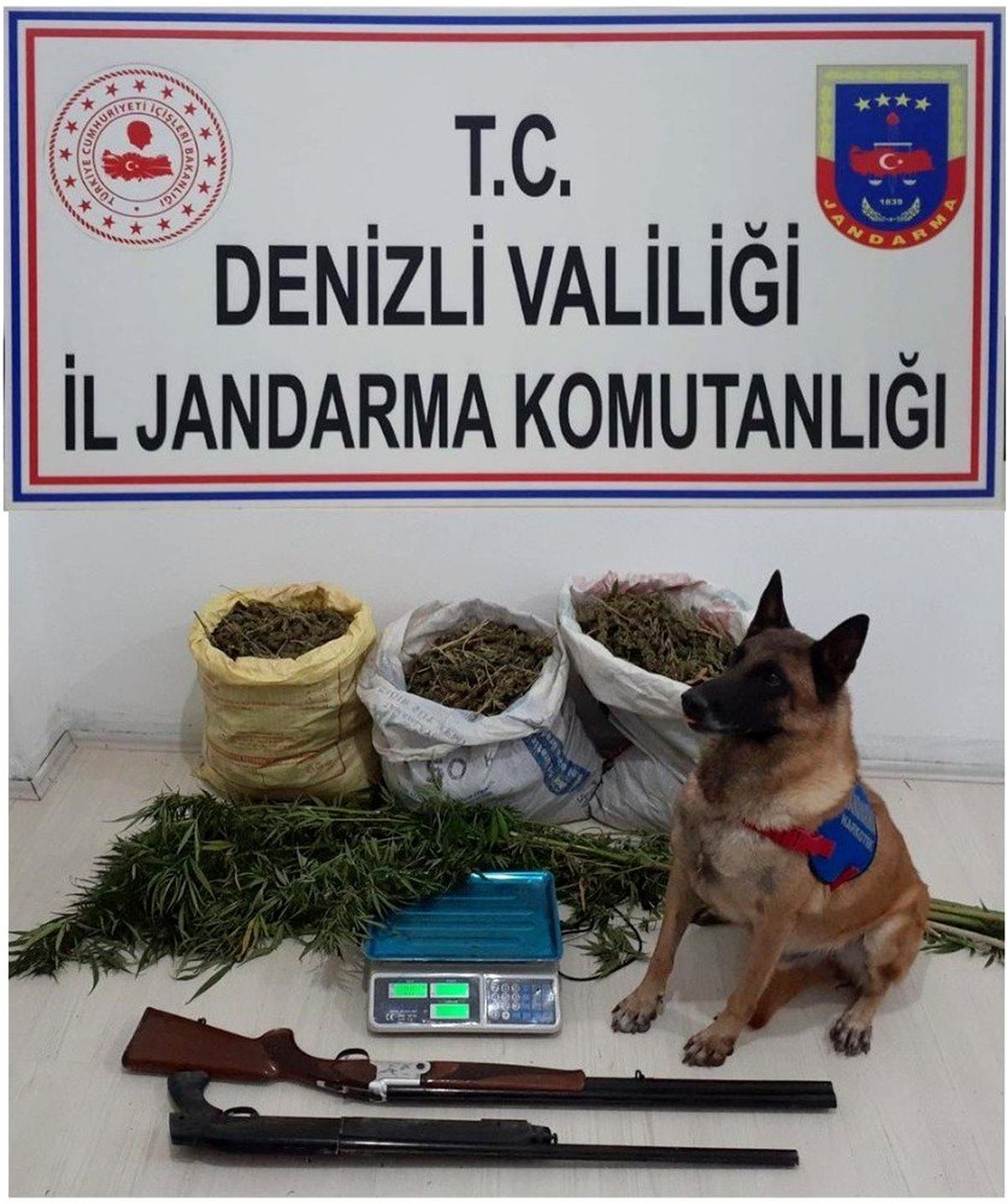 Denizli\'de jandarmadan uyuşturucu operasyonu: 1 kişi tutuklandı