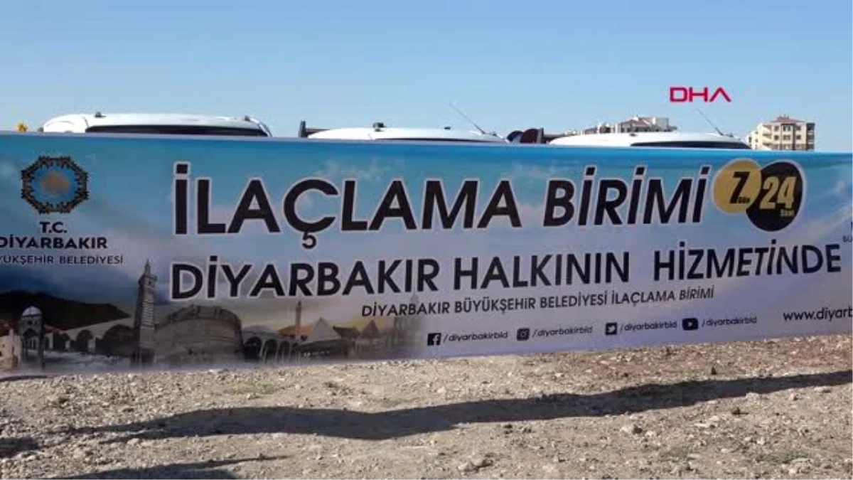 Diyarbakır\'da ilaçlama seferberliği başlatıldı