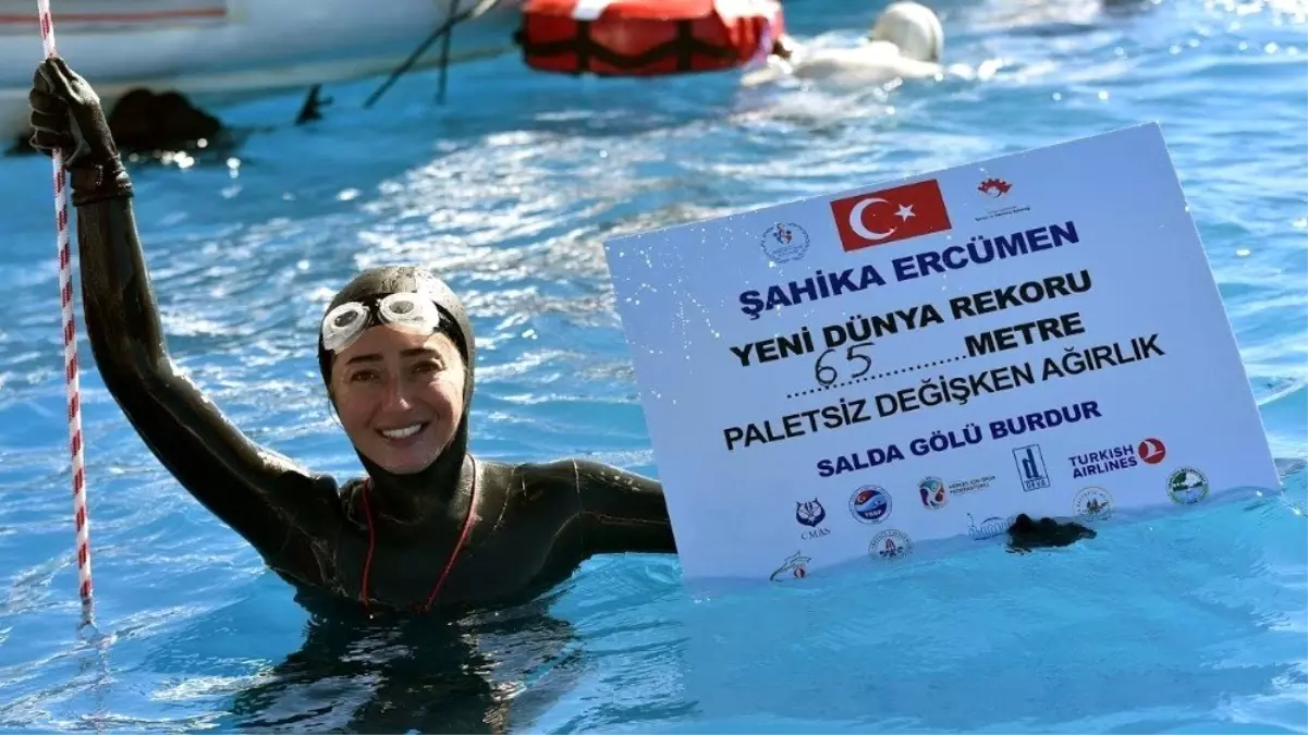 Dünya Rekortmeni Şahika Ercümen, Akyaka Azmak\'ta dalış gerçekleştirilecek