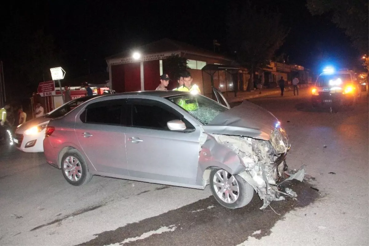 Elazığ\'da trafik kazası: 1 yaralı