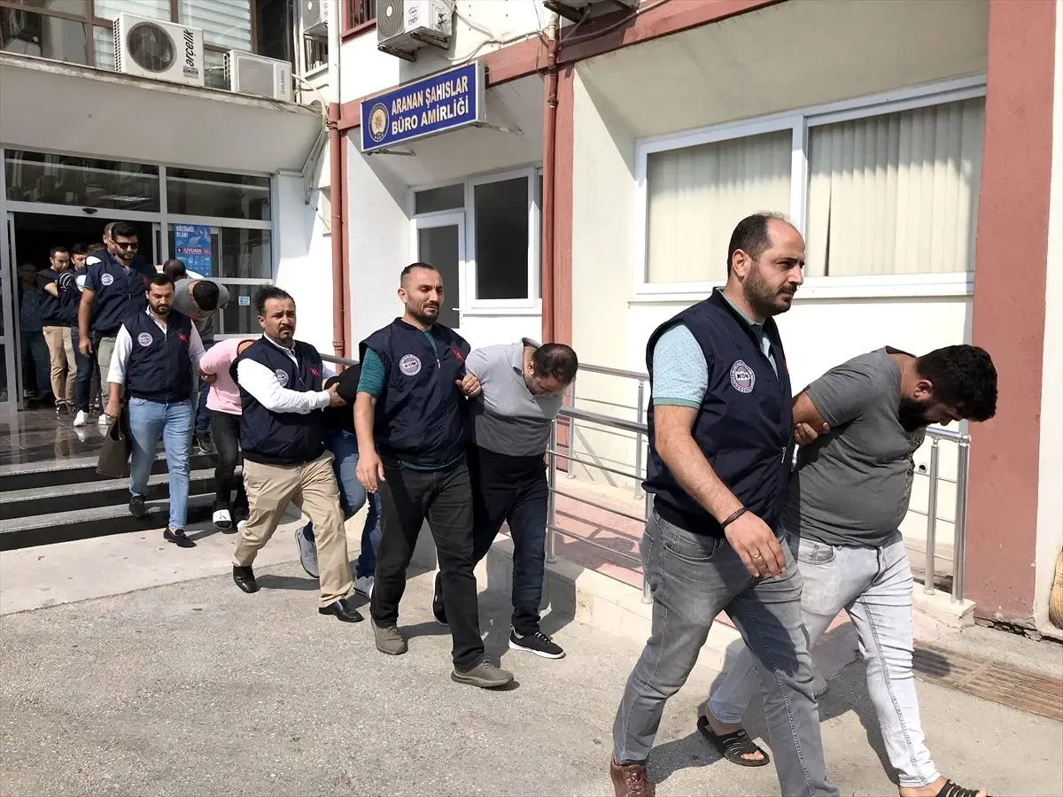 Mersin merkezli 8 ildeki "sahte bahis kuponu" operasyonu