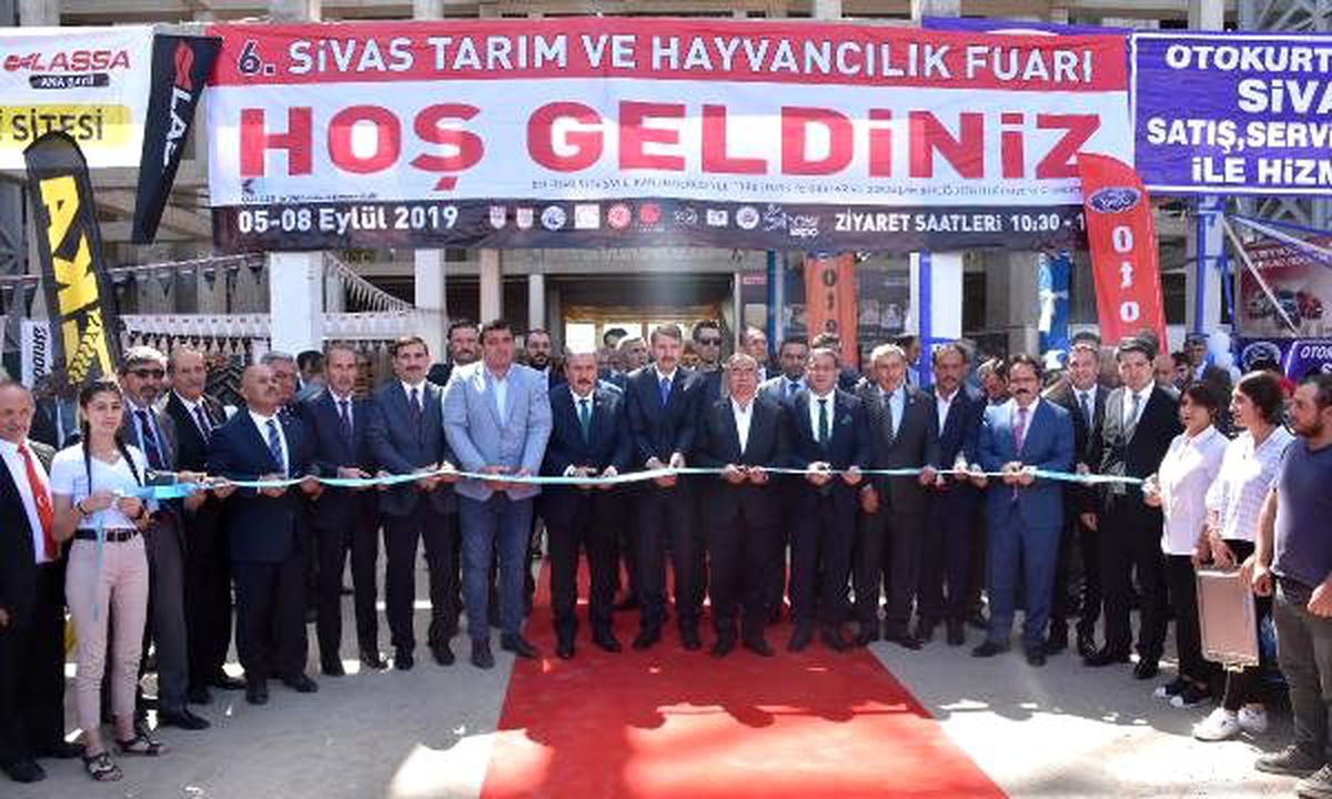Sivas \'2019 tarım, hayvancılık ve gıda fuarı\' açıldı