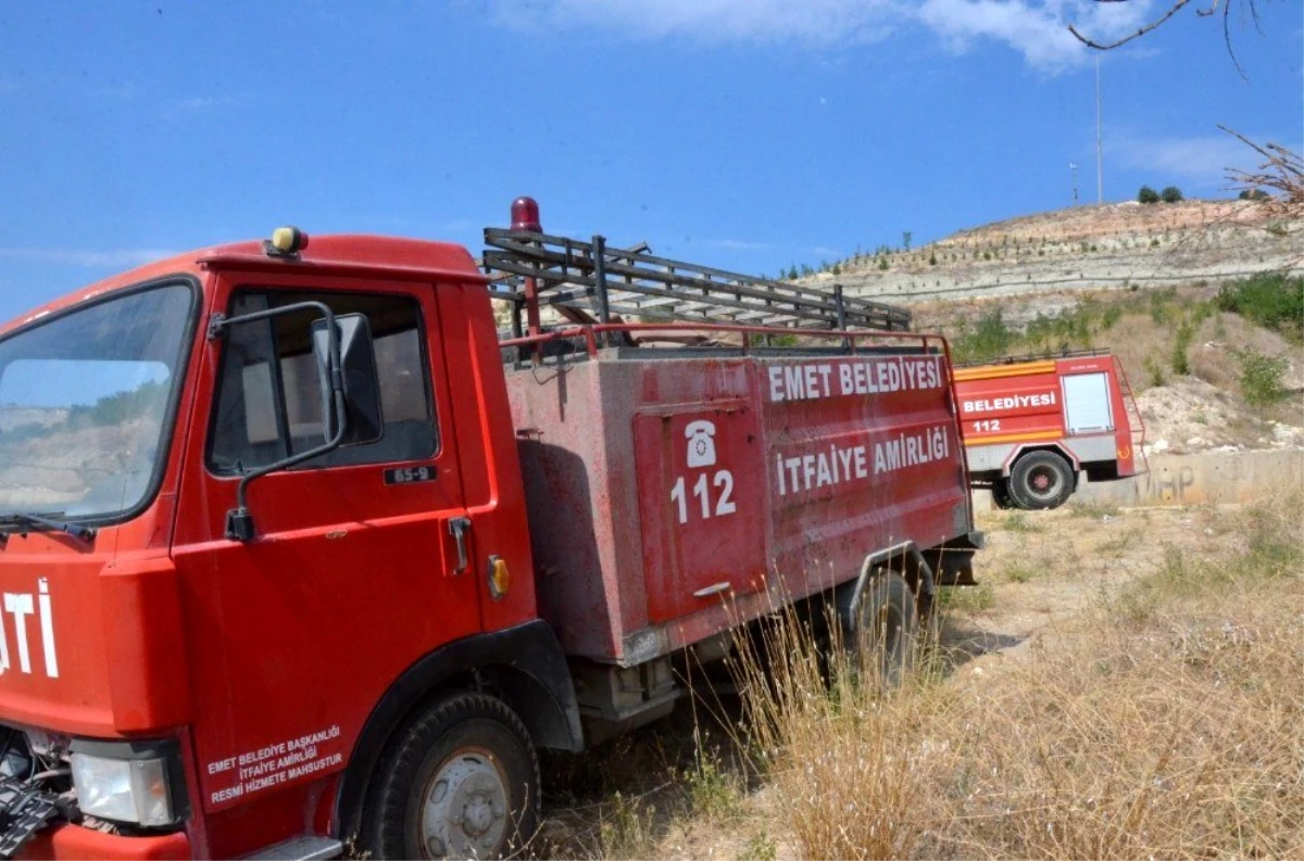 Yangın büyümeden söndürüldü