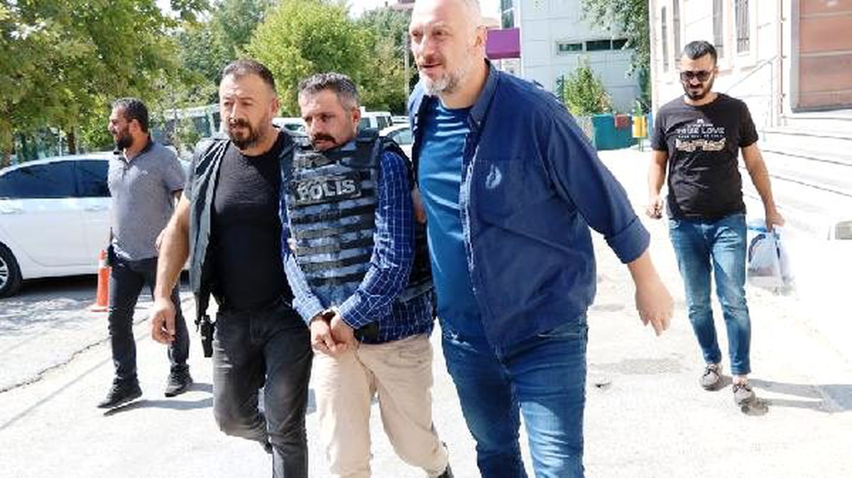 Ankara\'da yakalanan katil zanlısı koca niğde\'ye getirildi (2)