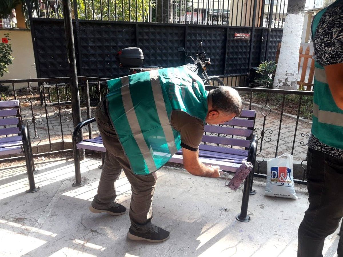 Denetimli Serbestlik yükümlüleri, okullarda çalışma yaptı