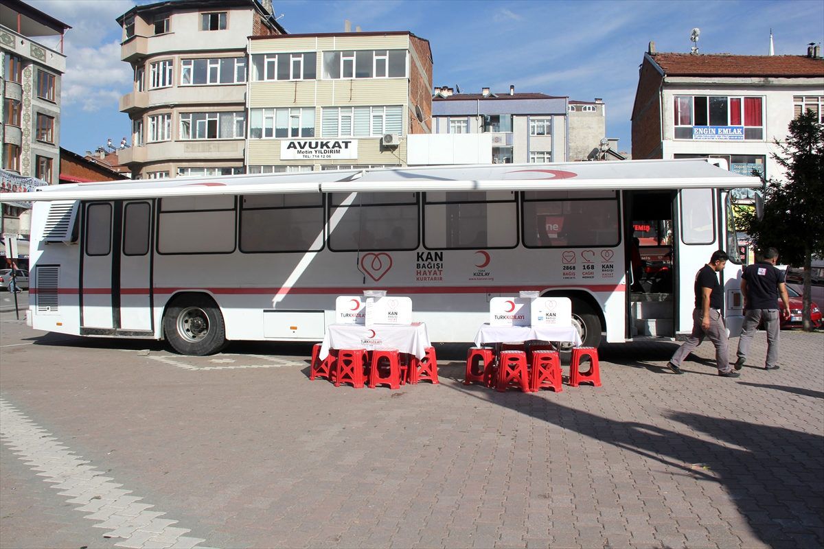Havza\'da kan bağışı kampanyası
