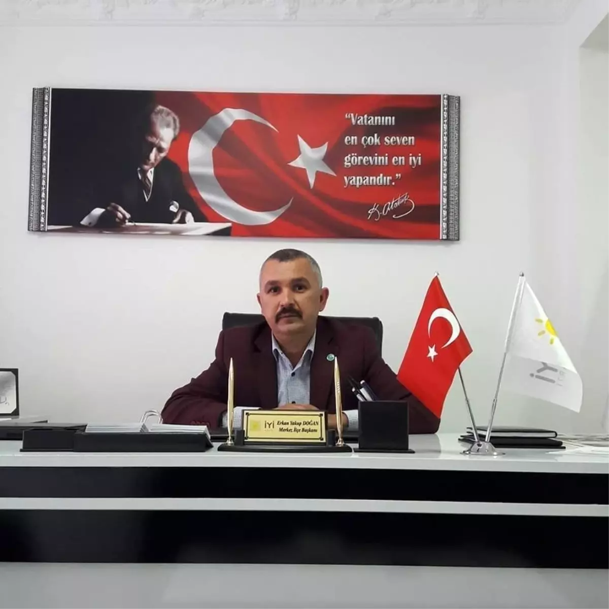 İYİ Parti\'den istifa eden Çankırı Merkez İlçe Başkanı MHP\'ye geçti