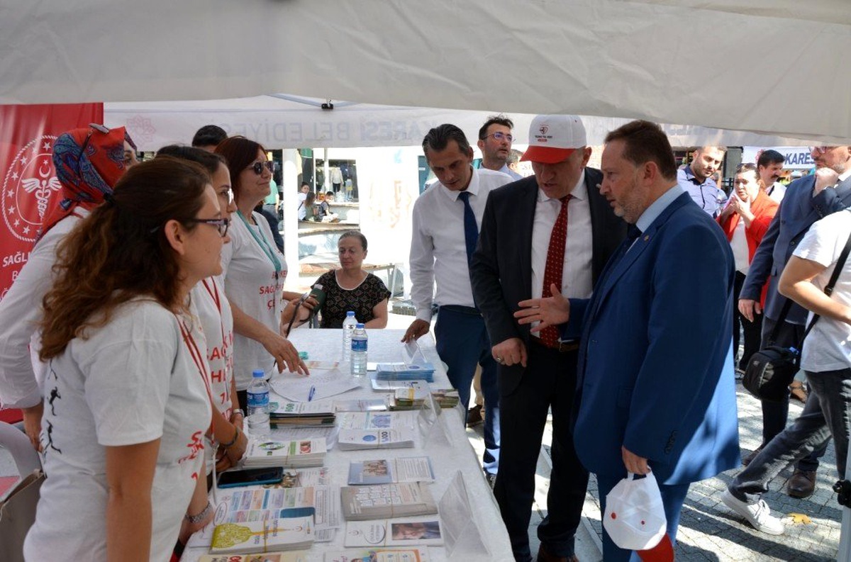 Karesi Halk sağlığı günleri\'ne yoğun ilgi
