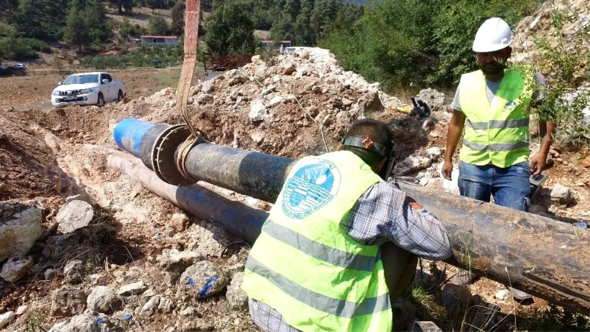 Tarsus\'ta isale hattı yenilendi, 20 mahallenin su sorunu çözüldü