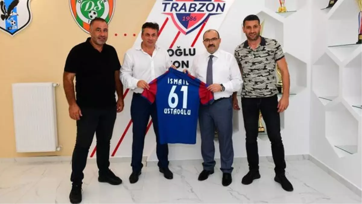 Trabzon Valisi İsmail Ustaoğlu\'ndan, Trabzonspor\'a ziyaret