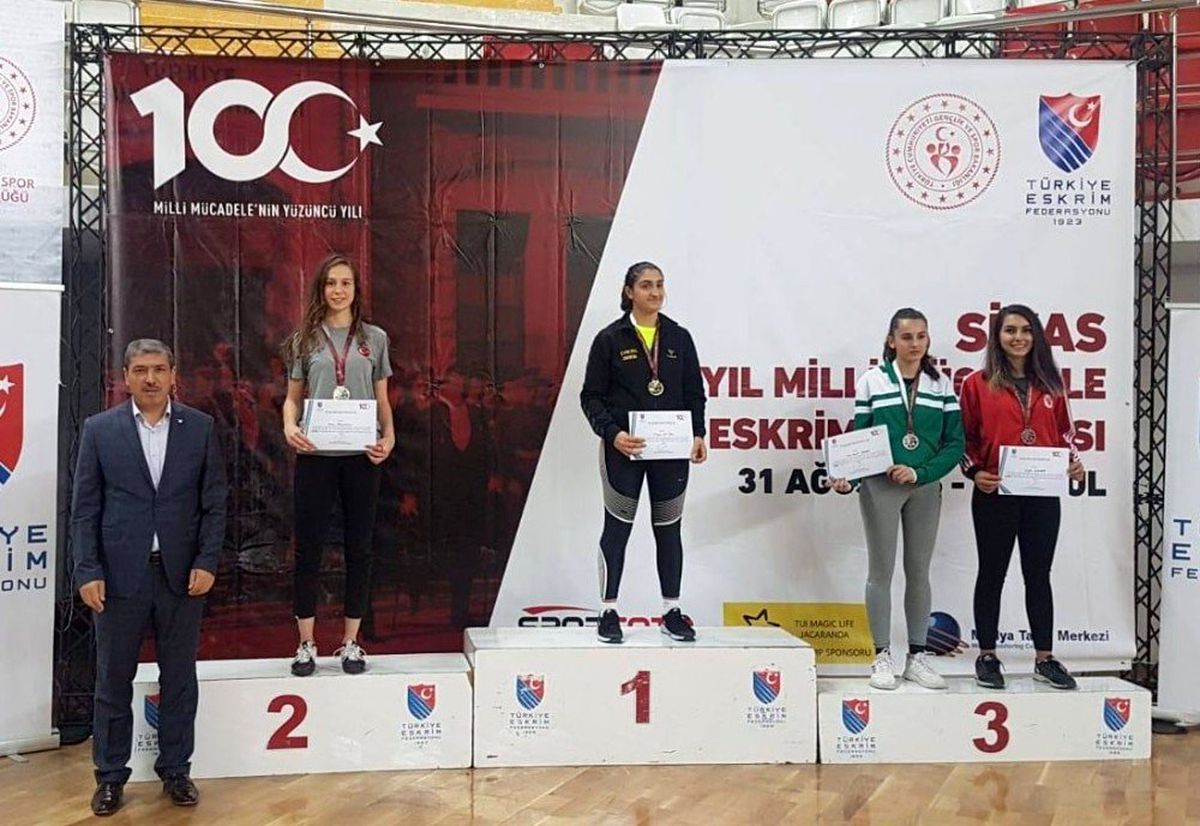 100. Yıl Milli Mücadele Eskrim şampiyonası tamamlandı