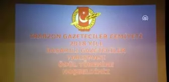 '2018 Başarılı Gazeteciler Yarışması' ödül töreni