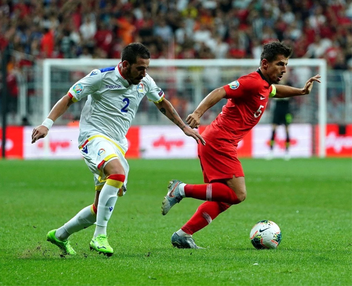 2020 Avrupa Futbol Şampiyonası Elemeleri: Türkiye: 0 - Andorra: 0 (İlk yarı)
