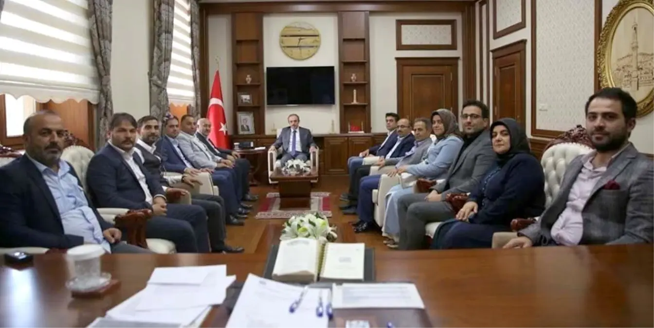 AK Parti Bayburt il yönetimi, Vali Epcim\'i ziyaret etti