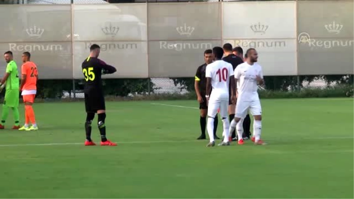 Futbol: Hazırlık maçı - Antalyaspor: 0 - Alanyaspor: 0