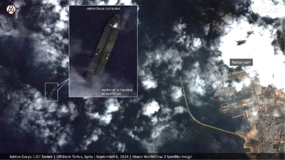 John bolton, adrian darya gemisine ait olduğunu iddia ettiği uydu fotoğrafını paylaştı