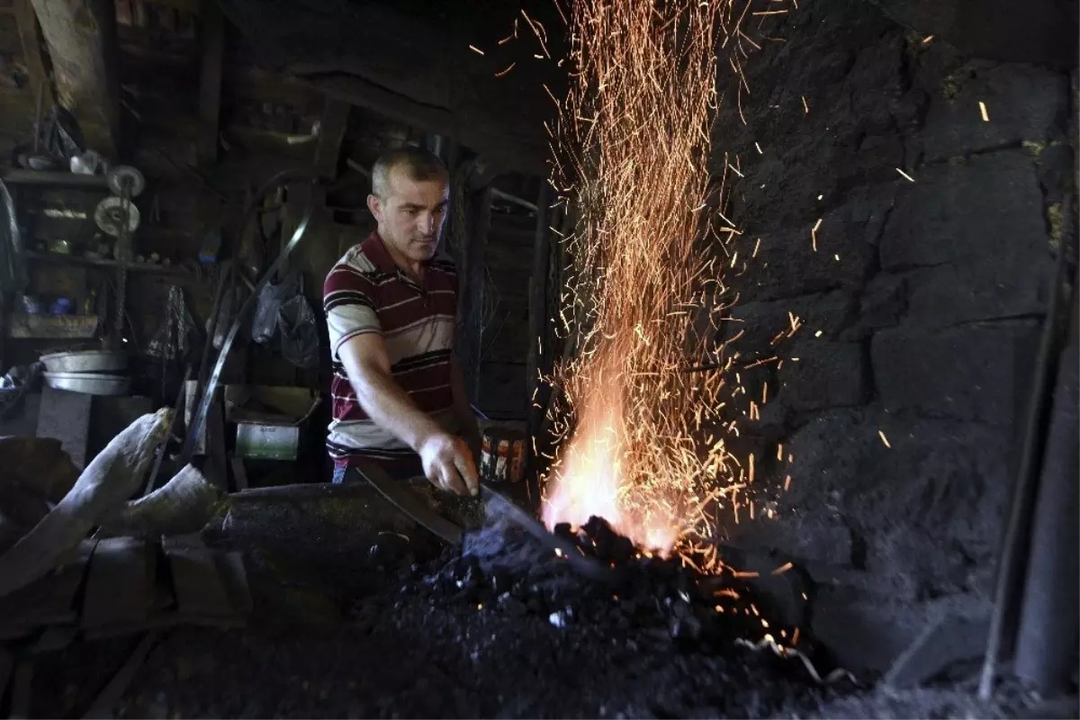 Selçuklu döneminden beri silah üreten ocaklarda ateş 800 yıldır sönmüyor