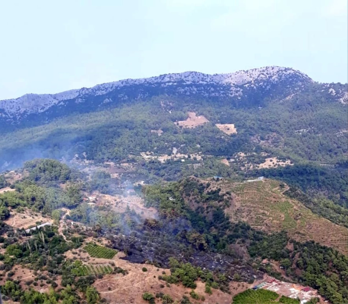 Antalya\'daki orman yangını kontrol altına alındı