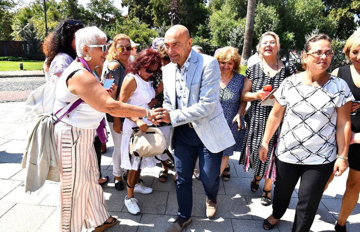 Başkan Soyer\'den kadın çalışmalarına destek sözü