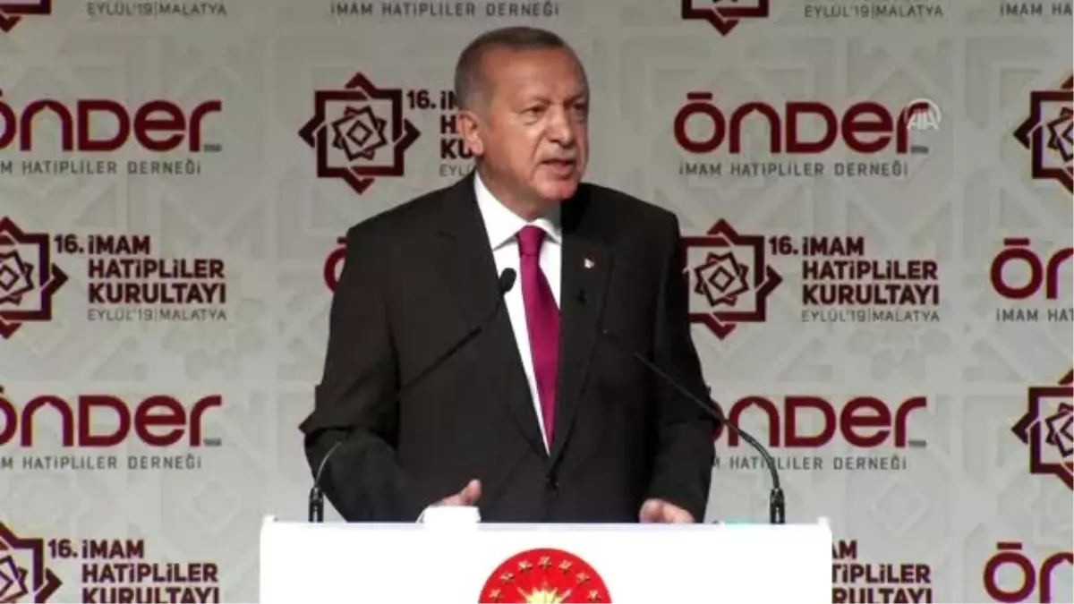 Cumhurbaşkanı Erdoğan: "Artık İmam Hatipler hem milletin hem de devletin okullarıdır"