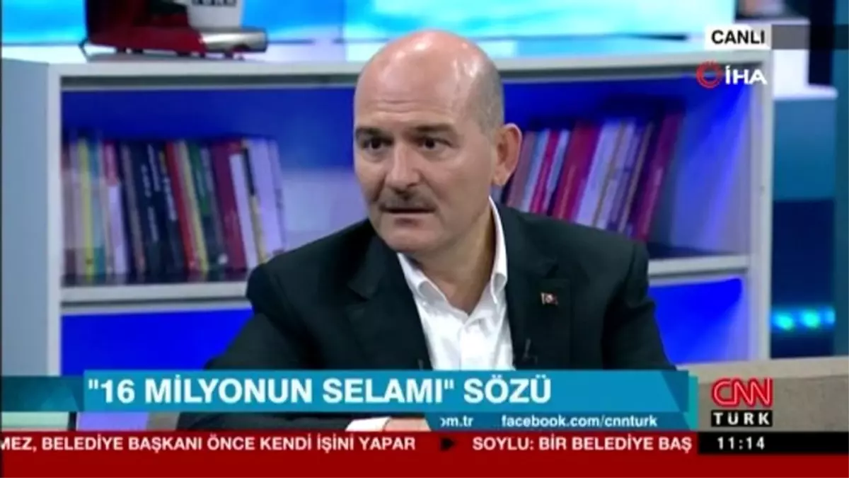 İçişleri Bakanı Soylu: "İstanbul ve Ankara için kayyum söz konusu değil"