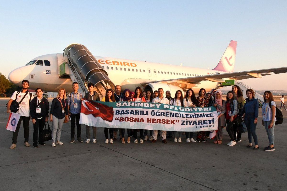 Şahinbeyli Öğrenciler Bosna Hersek\'te