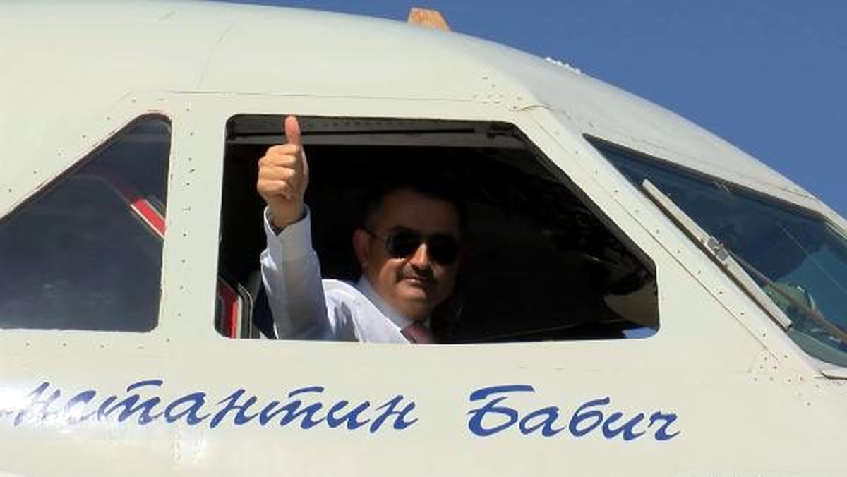 Bakan pakdemirli, rus yangın söndürme uçağını test etti