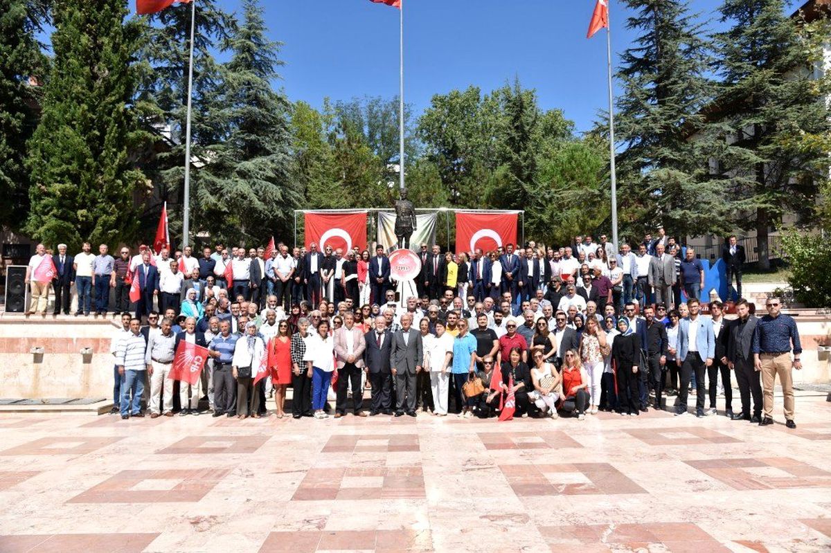 Bilecik\'te CHP\'nin 96\'ncı kuruluş yıl dönümü kutlandı